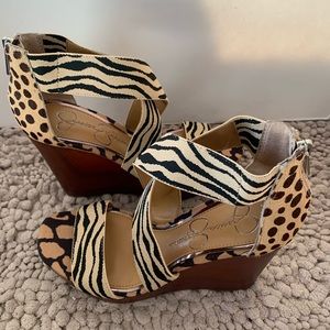 Jessica Simpson New Siana wood wedges